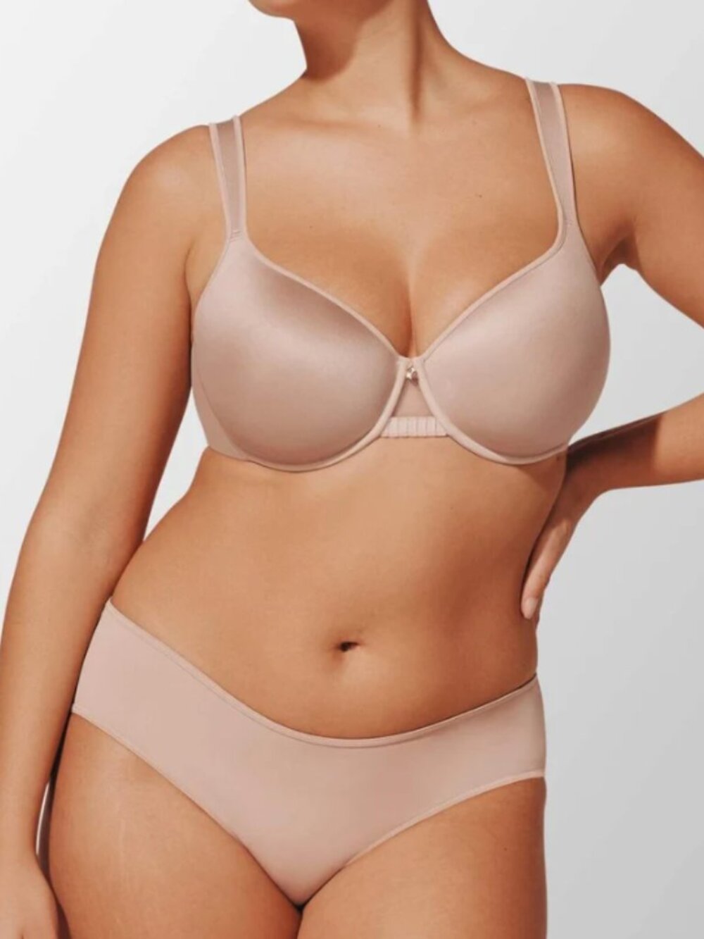 ThirdLove 24/7 Classic Perfect Coverage Memory Foam Full Coverage Bra Nude 32F